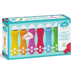 Farby v tube s penovým aplikátorom