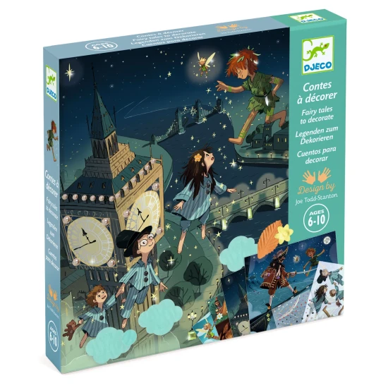 Djeco Rozprávka na dozdobenie Peter Pan DJ09479