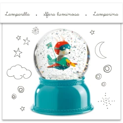 Nočné svetlo a snežítko Pilot