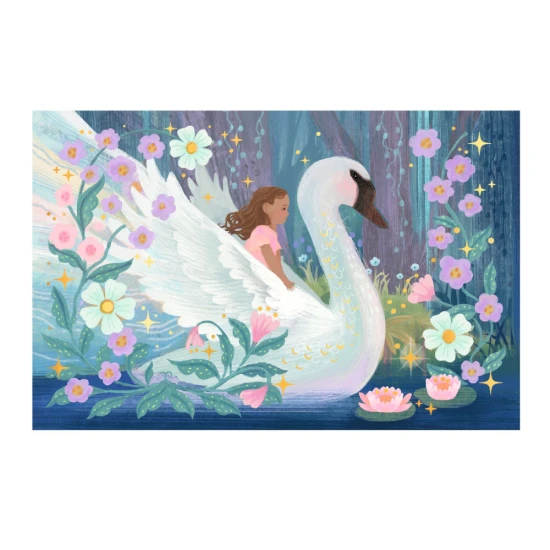 Djeco Úžasné stvorenia – sada pozvánok s nálepkami, metalický efekt a matná potlač pre detské oslavy