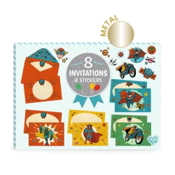 Pozvánky & samolepky Superhrdinovia