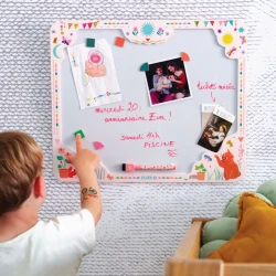 Magnetická tabuľka s fixkou Mačka