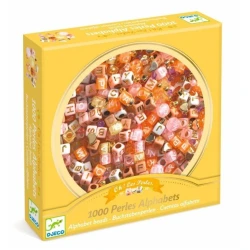 Korálky Písmená Zlaté