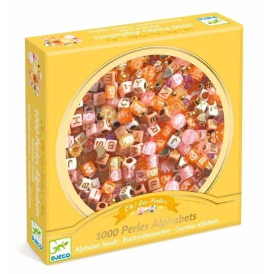 Korálky Písmená Zlaté