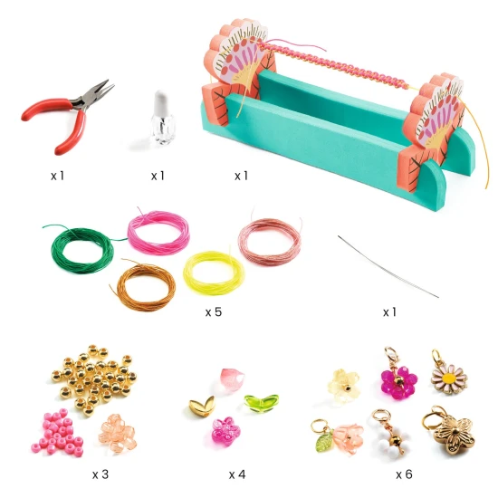 DIY Vyrob si sám Makramé náramky Pink