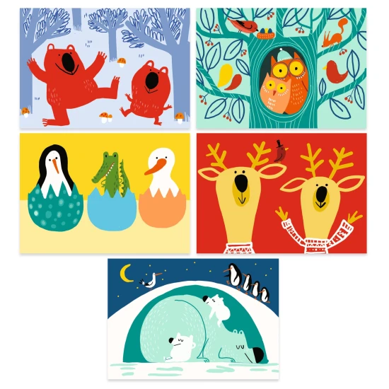 Učím sa o zvieratkách: Vyškrabovacie obrázky