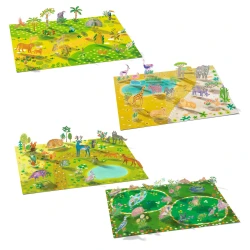 Zdvíhacie odnímateľné samolepky Zvieratá