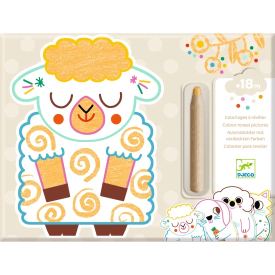 Magické vyfarbovanie farbičkou Domáce zvieratká