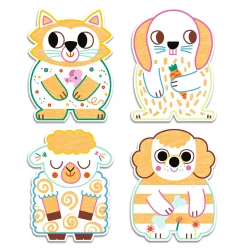 Magické vyfarbovanie farbičkou Domáce zvieratká