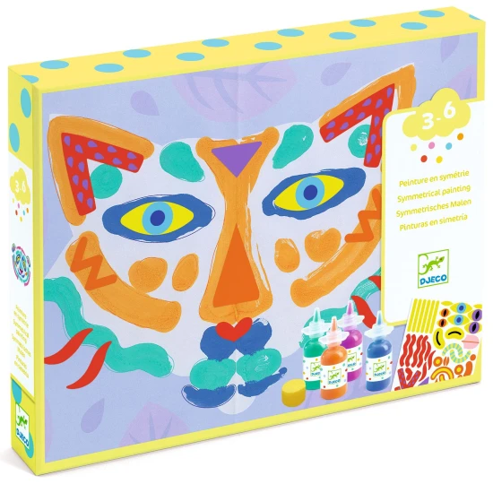 Symetrické maľovanie Veľké zvieratká