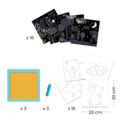 Odhalenie obrázkov Dierkovanie pre predškolákov
