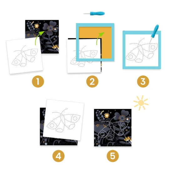 Dierkovacia sada pre deti: Nauč sa presnosti a trpezlivosti hrou