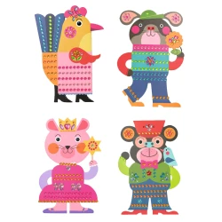 Tvorenie s kamienkami Zvieratká a drahokamy