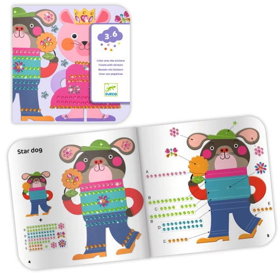 Tvorenie s kamienkami Zvieratká a drahokamy