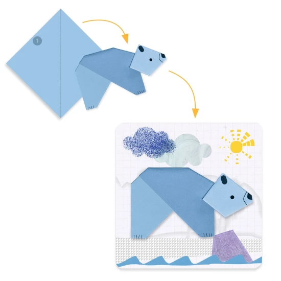 Prvé origami – 1, 2, 3… poskladané!