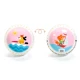 Djeco lopta Love boat 12 cm – malá ilustrovaná loptička s námorným motívom