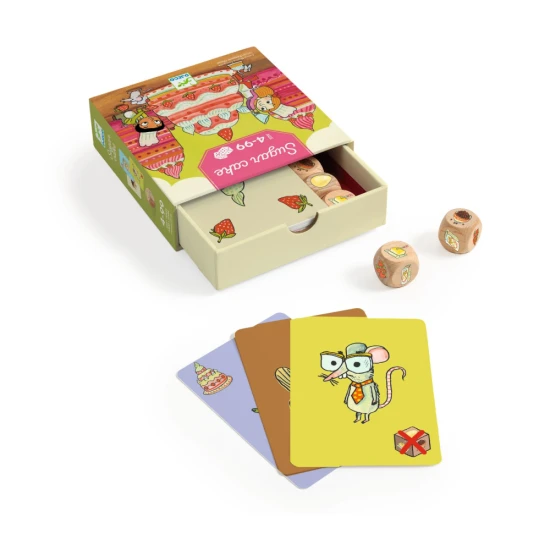 Kartová/kocková hra Cukrový koláč