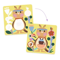 Magické vyfarbovanie vodou Zvieratká a mláďatká