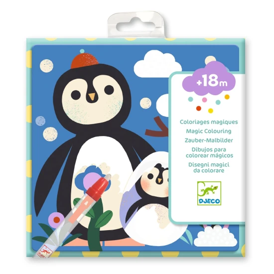 Magické vyfarbovanie vodou Zvieratká a mláďatká