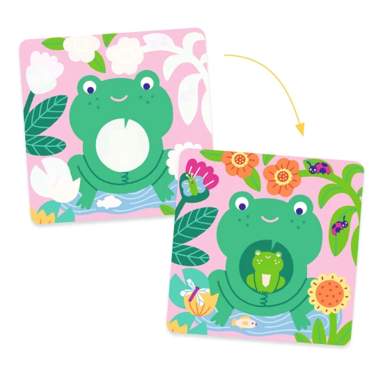 Magické vyfarbovanie vodou Mamička a mláďatko