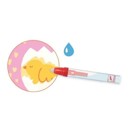 Magické vyfarbovanie vodou Mamička a mláďatko