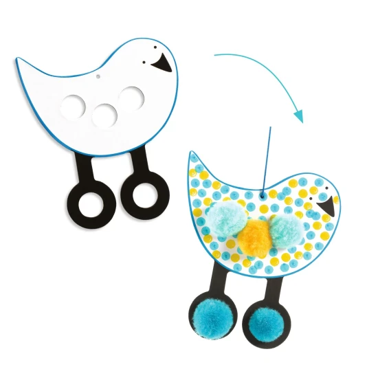 Maľovanie Bodky a brmbolce Na oblohe