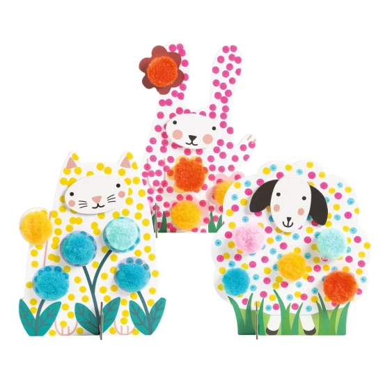 Maľovanie Bodky a brmbolce V tráve