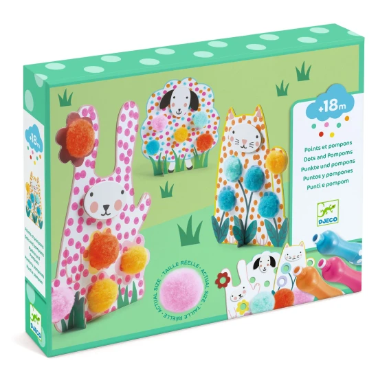 Maľovanie Bodky a brmbolce V tráve