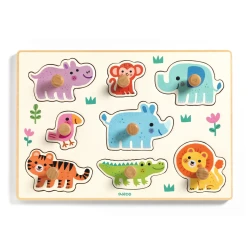 Drevené puzzle Hippo n Co