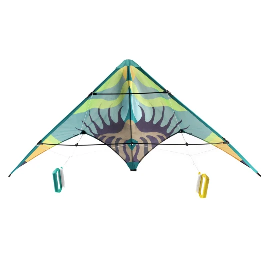 Akrobatický šarkan Djeco Green Wave 120 × 60 cm