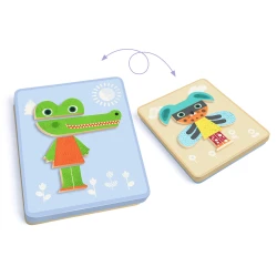 Magnetická hračka InZeBox Miešame zvieratká