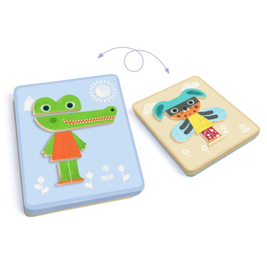 Magnetická hračka InZeBox Miešame zvieratká