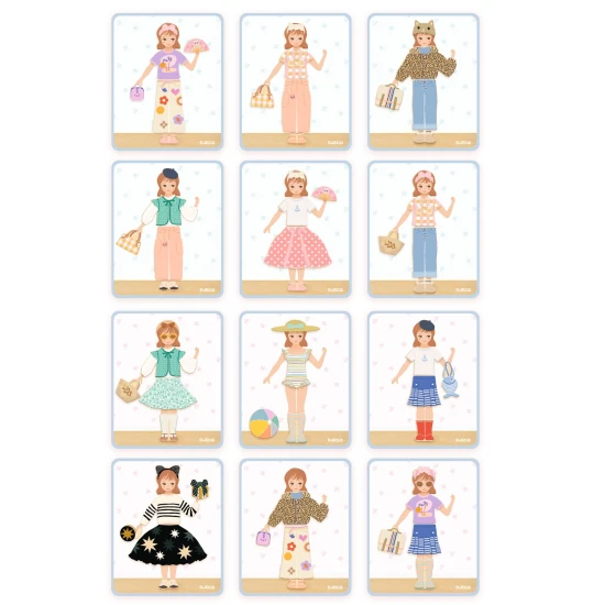 Magnetická skladačka Obliekanie