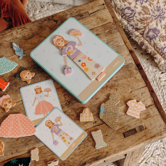 Magnetická skladačka Obliekanie