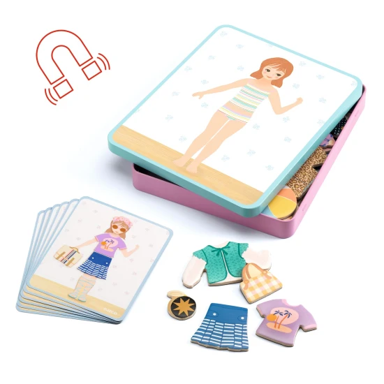 Magnetická skladačka Obliekanie