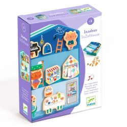 Magnetická hračka InZeBox Domček