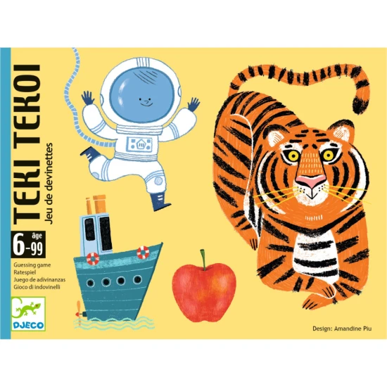 Kartová hra Téki-Tékoi  – rýchla a zábavná hra pre deti, rozvíja postreh a koncentráciu.