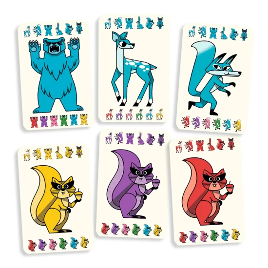 Kartová hra kvarteto Mix rodinky