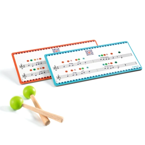 Kovový červený bubon Animambo