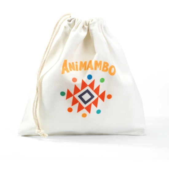 Kovový červený bubon Animambo