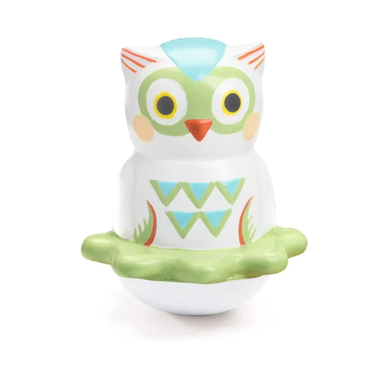 Drevená hracia skrinka Medveď a sova