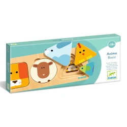 Vkladacie puzzle Zvieratá 