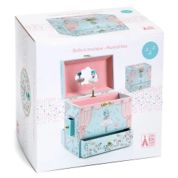 Hracia skrinka s 3 zásuvkami Balerína na pódiu