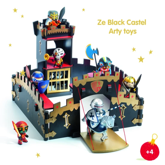 Arty Toys Čierny hrad pre rytierov