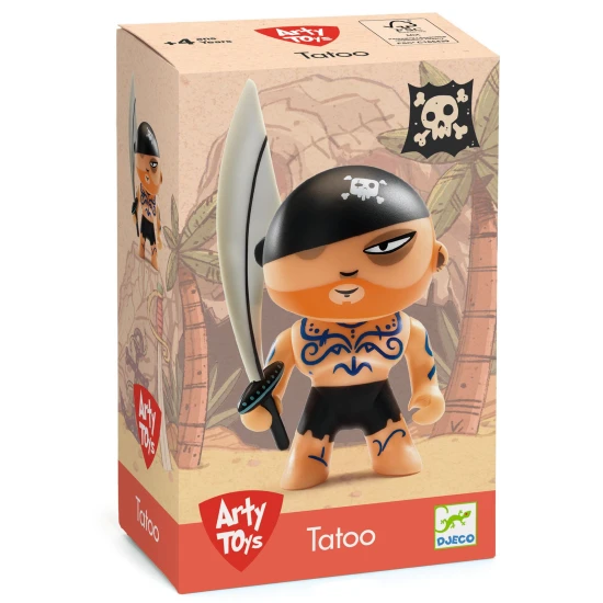 Arty Toys figúrka pirát Tatoo