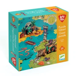 Arty Toys Obrovské puzzle Bitka Piráti vs Rytieri 30 ks