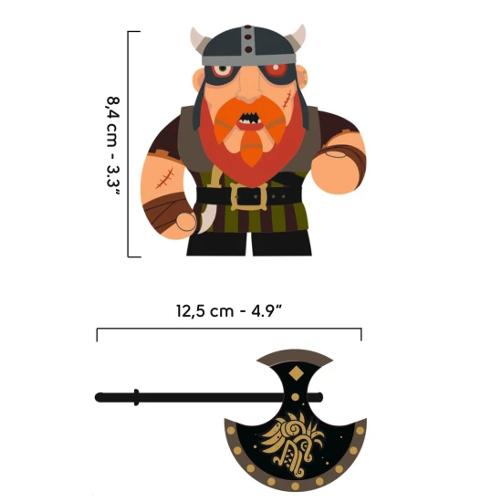 Arty Toys figúrka Viking Ze Barbarious