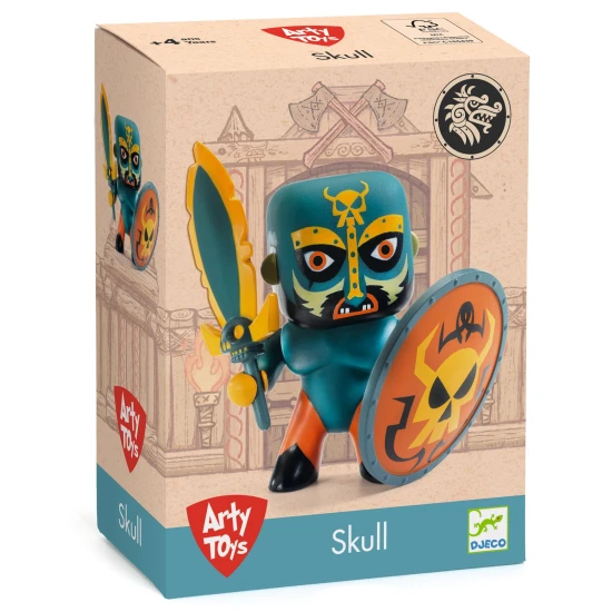 Arty Toys figúrka Viking Skull Night