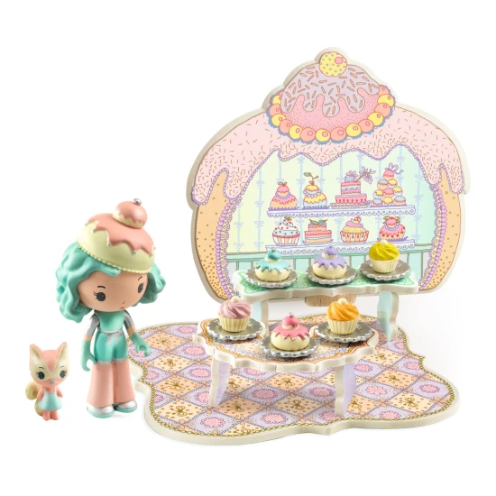 Djeco Tinyly Cukrárenský stánok Tiny Cakes Djeco Tinyly Cukrárenský stánok Tiny Cakes