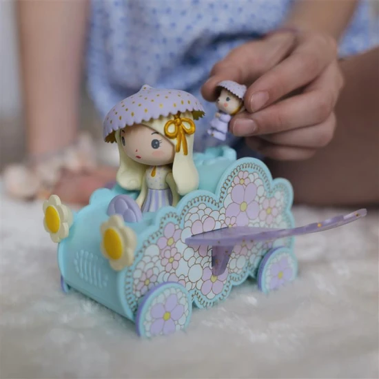 Tinyly figúrky Jil & Jerry s lietajúcim autom